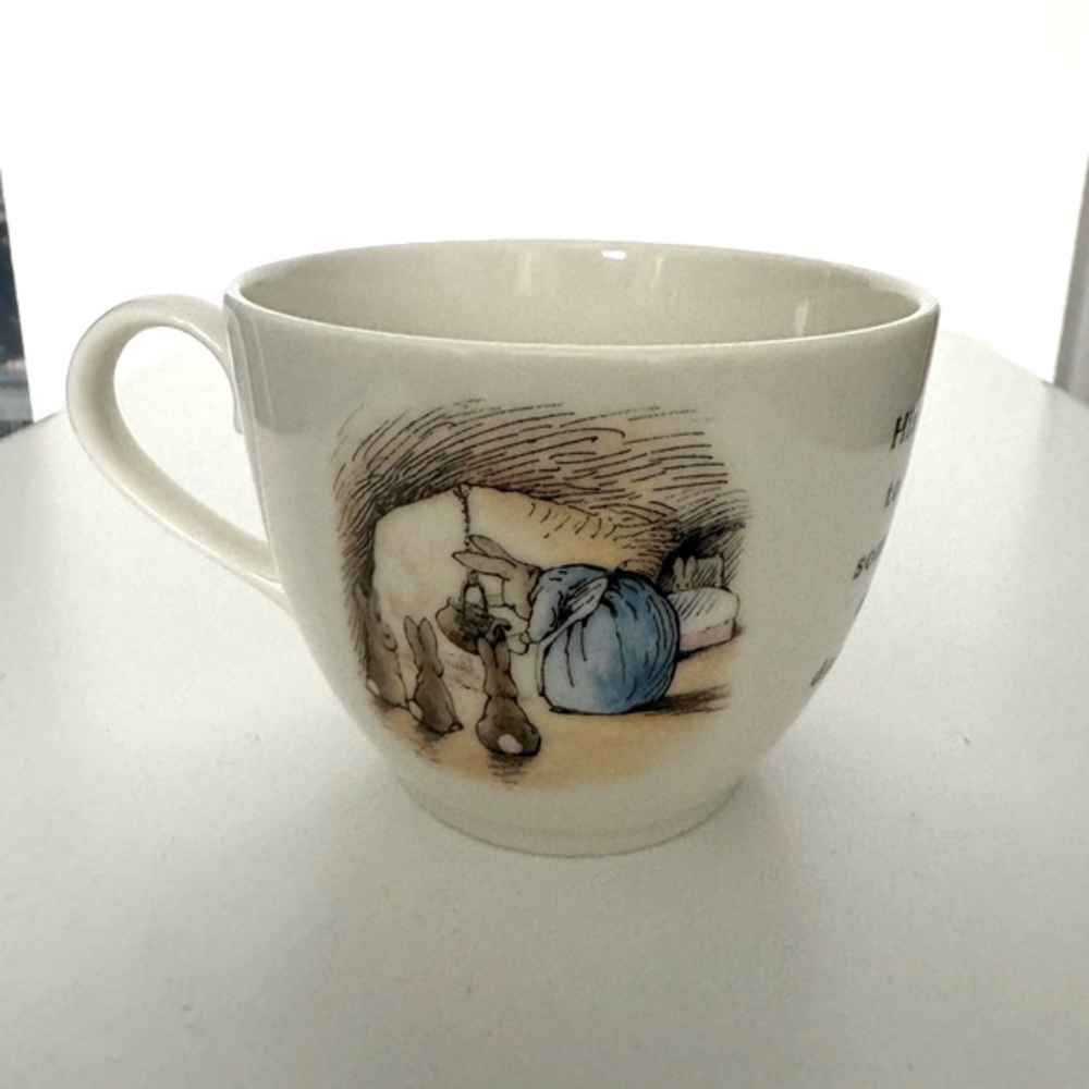 Peter Rabbit Mug-the world of Peter Rabbit NWOT